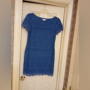 Blue Lace Dress